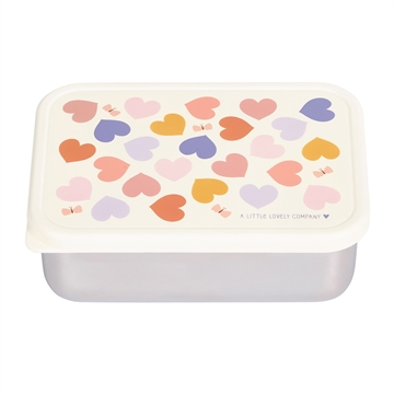 Stainless steel Lunch box with PP lid Hearts